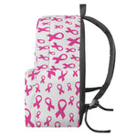 Little Breast Cancer Ribbon Print Backpack