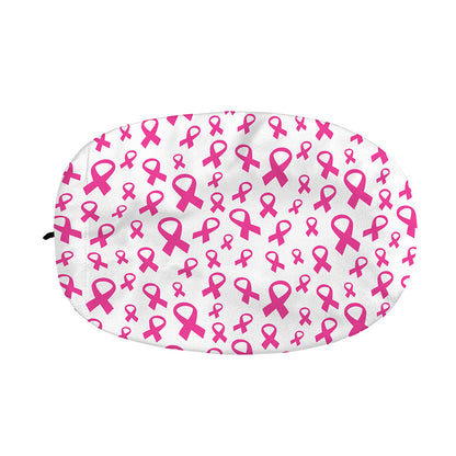 Little Breast Cancer Ribbon Print Car Side Mirror Covers