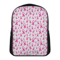 Little Breast Cancer Ribbon Print Casual Backpack