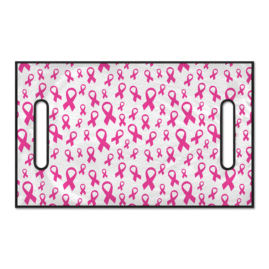 Little Breast Cancer Ribbon Print Golf Cart Seat Cover