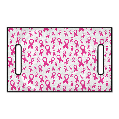Little Breast Cancer Ribbon Print Golf Cart Seat Cover