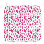 Little Breast Cancer Ribbon Print Hand Towel