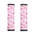 Little Breast Cancer Ribbon Print Handle Covers