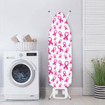 Little Breast Cancer Ribbon Print Ironing Board Cover