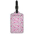 Little Breast Cancer Ribbon Print Luggage Tag