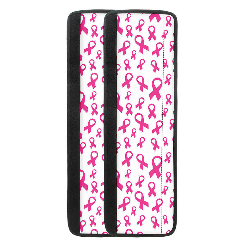 Little Breast Cancer Ribbon Print Refrigerator Handle Covers
