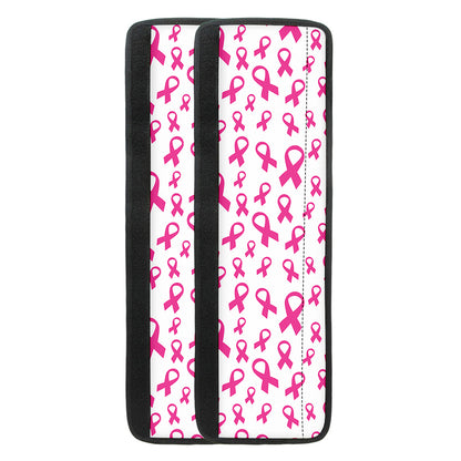 Little Breast Cancer Ribbon Print Refrigerator Handle Covers