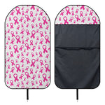 Little Breast Cancer Ribbon Print Waterproof Car Seat Cover