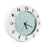 Little Carrot Pattern Print Alarm Clock