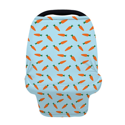 Little Carrot Pattern Print Baby Seat Cover