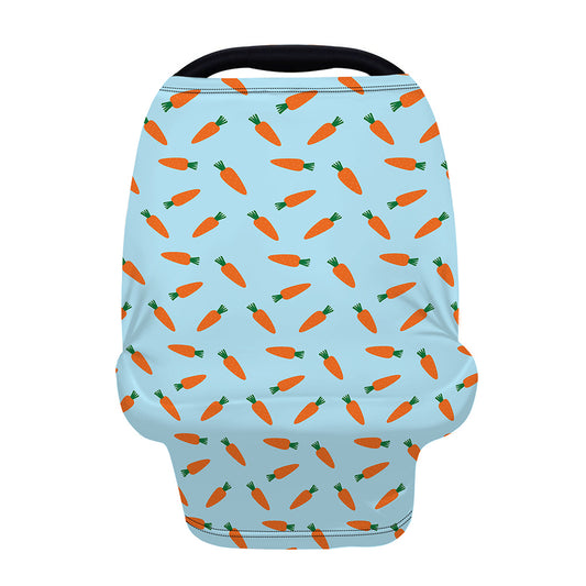 Little Carrot Pattern Print Baby Seat Cover
