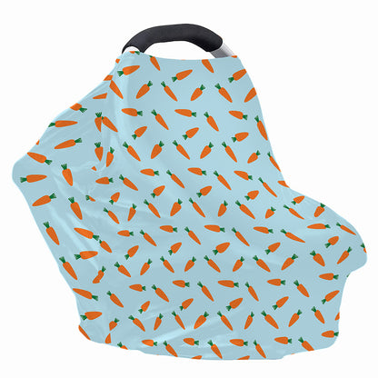 Little Carrot Pattern Print Baby Seat Cover