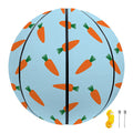 Little Carrot Pattern Print Basketball