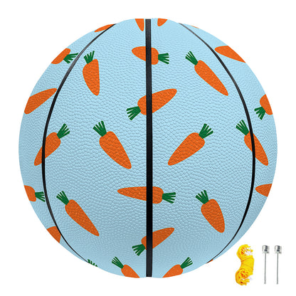 Little Carrot Pattern Print Basketball