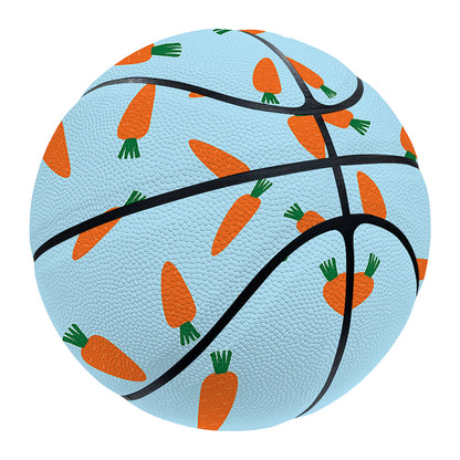 Little Carrot Pattern Print Basketball