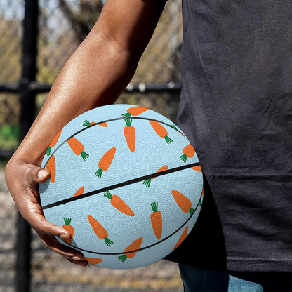 Little Carrot Pattern Print Basketball