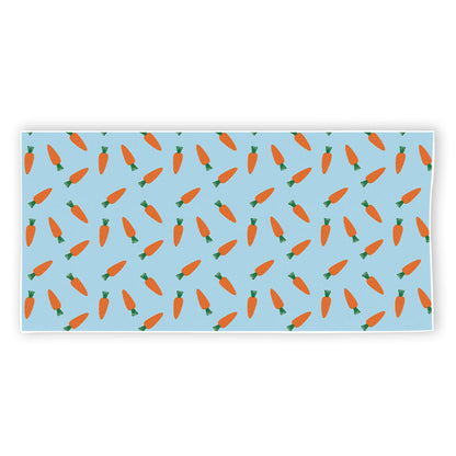 Little Carrot Pattern Print Beach Towel