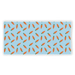 Little Carrot Pattern Print Beach Towel