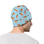 Little Carrot Pattern Print Beanie