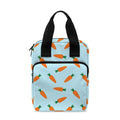 Little Carrot Pattern Print Bible Tote Bag