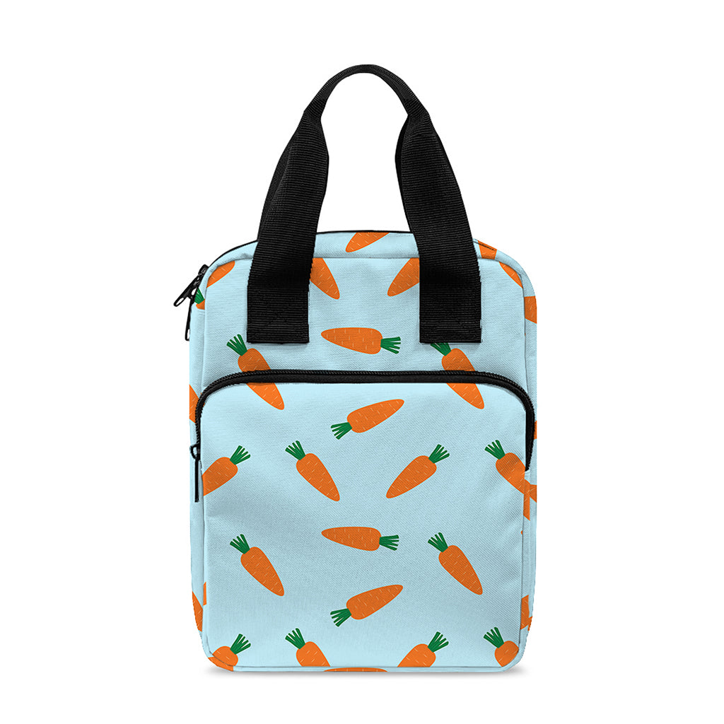 Little Carrot Pattern Print Bible Tote Bag