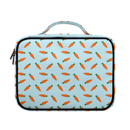 Little Carrot Pattern Print Briefcase Bible Bag