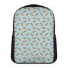 Little Carrot Pattern Print Casual Backpack