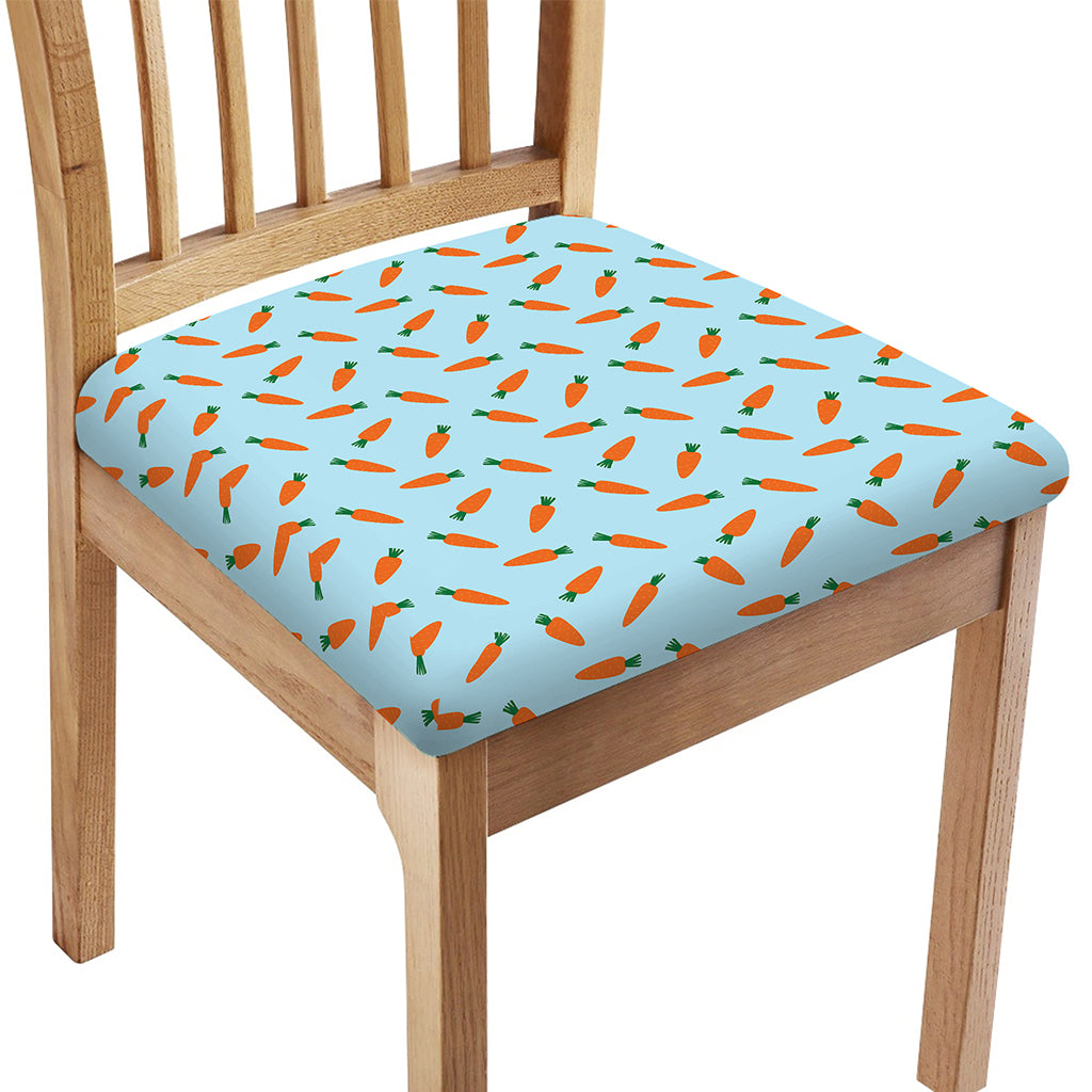 Little Carrot Pattern Print Chair Cushion Cover