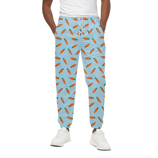 Little Carrot Pattern Print Cotton Pants