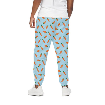 Little Carrot Pattern Print Cotton Pants