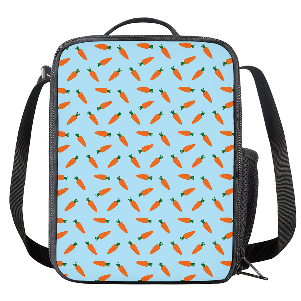 Little Carrot Pattern Print Crossbody Lunch Bag