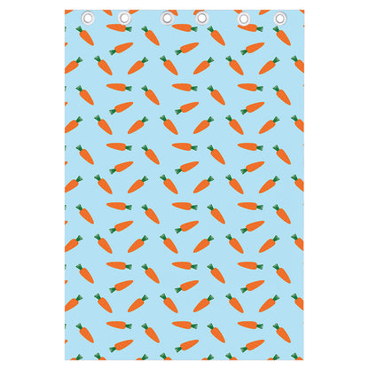 Little Carrot Pattern Print Curtain