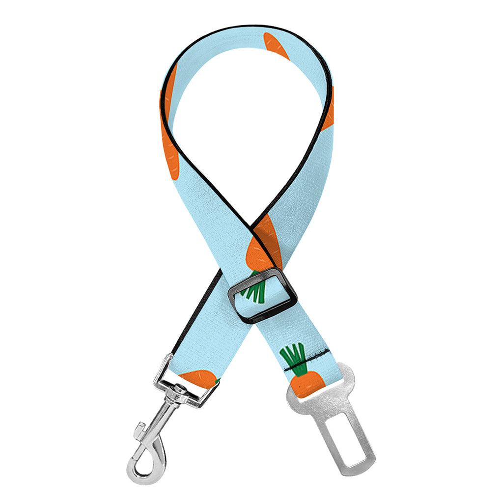 Little Carrot Pattern Print Dog Seat Belt