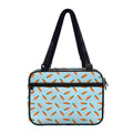Little Carrot Pattern Print Double Strap Bible Bag