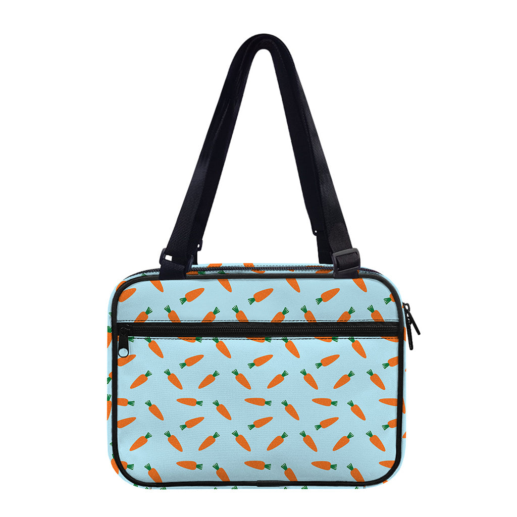 Little Carrot Pattern Print Double Strap Bible Bag