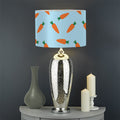Little Carrot Pattern Print Drum Lamp Shade
