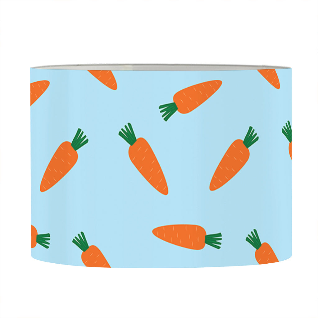 Little Carrot Pattern Print Drum Lamp Shade
