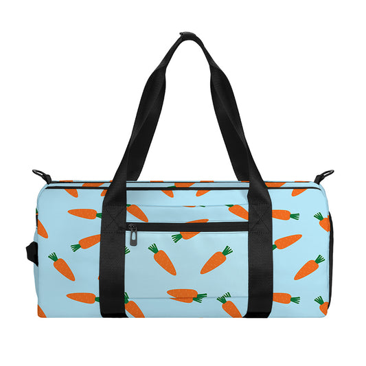 Little Carrot Pattern Print Gym Bag