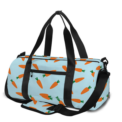Little Carrot Pattern Print Gym Bag