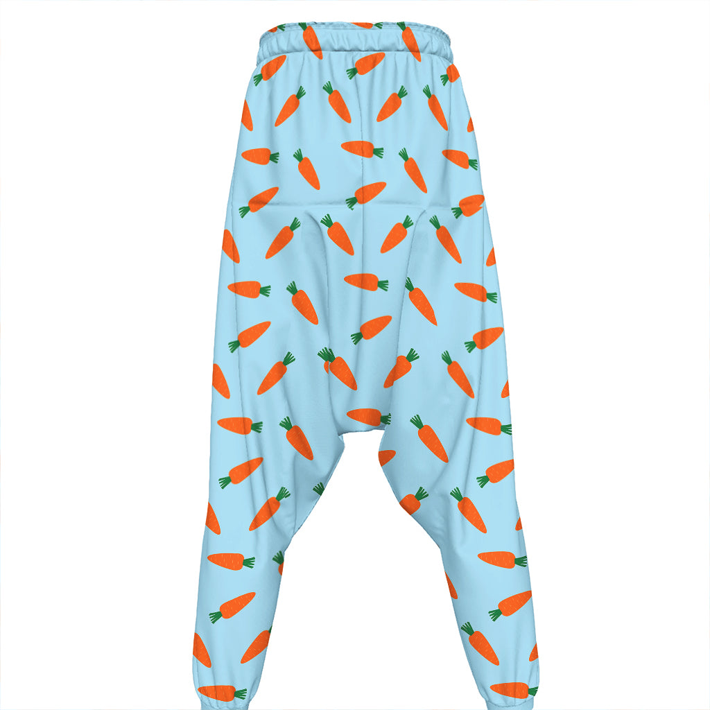 Little Carrot Pattern Print Hammer Pants