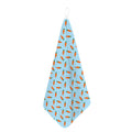 Little Carrot Pattern Print Hand Towel