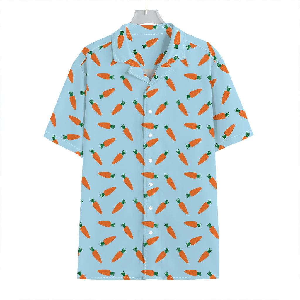 Little Carrot Pattern Print Hawaiian Shirt