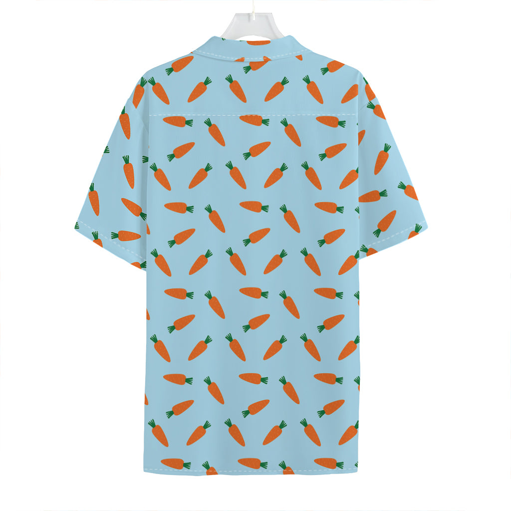 Little Carrot Pattern Print Hawaiian Shirt