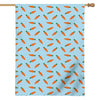 Little Carrot Pattern Print House Flag