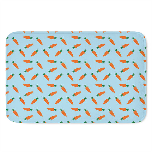 Little Carrot Pattern Print Indoor Door Mat