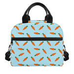 Little Carrot Pattern Print Insulated Lunch Bag