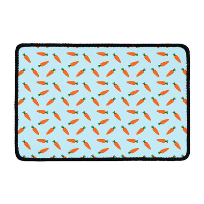 Little Carrot Pattern Print Kitchen Mat