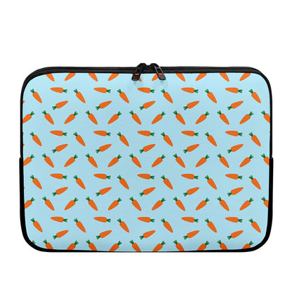 Little Carrot Pattern Print Laptop Sleeve