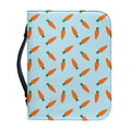 Little Carrot Pattern Print Leather Bible Cover