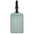 Little Carrot Pattern Print Luggage Tag